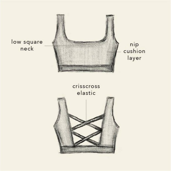 Blogilates Women’s Criss Cross Sports Bra Size XL NWT - Picture 5 of 11